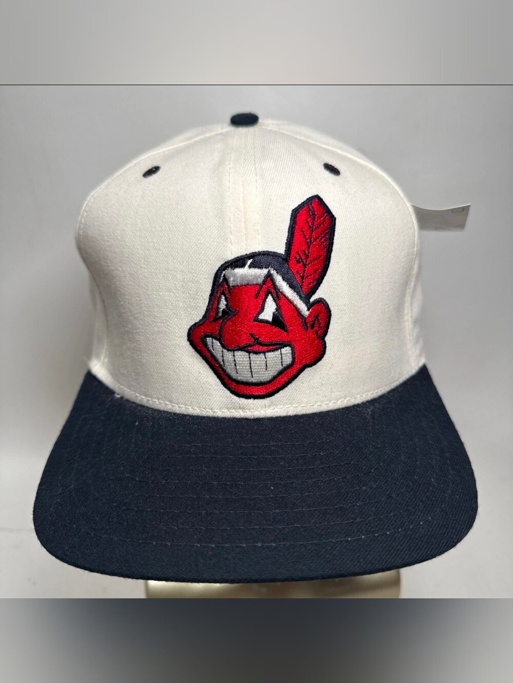 VTG Rare NWT 1995 Cleveland Indians New Era SnapBack Wahoo MLB Collectible Hat